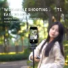 Magnetic Cell Phone Vlog Self Timer Monitor Screen Using Rear Camera Monitor For Live Streaming Creating Content Self-Timer