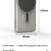 Magnetic Cell Phone Vlog Self Timer Monitor Screen Using Rear Camera Monitor For Live Streaming Creating Content Self-Timer