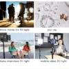 Nagnahz U800 LED Photo Studio Light for Tiktok Youbute Game Live Video Lighting Portable Video Recording Photography Panel Lamp