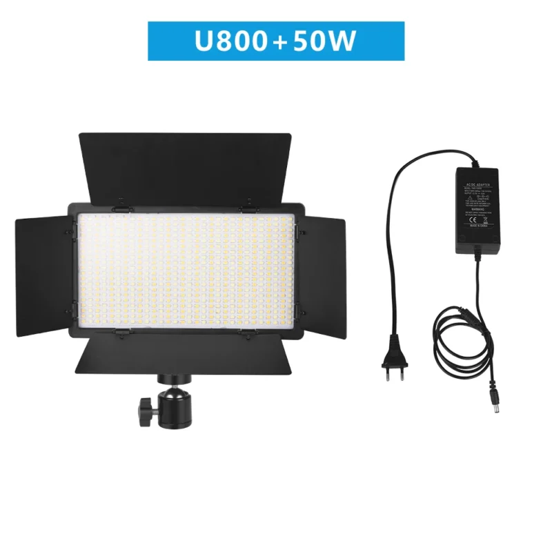 Nagnahz U800 LED Photo Studio Light for Tiktok Youbute Game Live Video Lighting Portable Video Recording Photography Panel Lamp