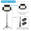 Nagnahz U800 LED Photo Studio Light for Tiktok Youbute Game Live Video Lighting Portable Video Recording Photography Panel Lamp