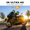 Ourlife 5K Action Camera 4K60FPS 2.0 Inch Touch Screen WiFi 170° Wide Angle 30M Waterproof Helmet Video Recording Sports Cameras