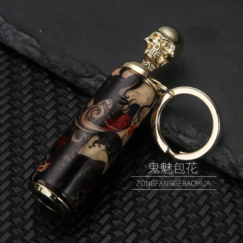 Outdoor Metal Portable Lighter Immortal Fire Starter Matchstick Camping Lighter Waterproof Outdoor Survival Tool