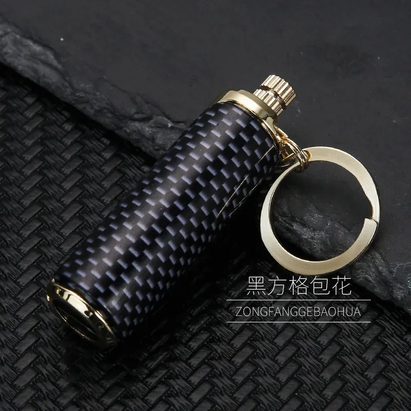 Outdoor Metal Portable Lighter Immortal Fire Starter Matchstick Camping Lighter Waterproof Outdoor Survival Tool