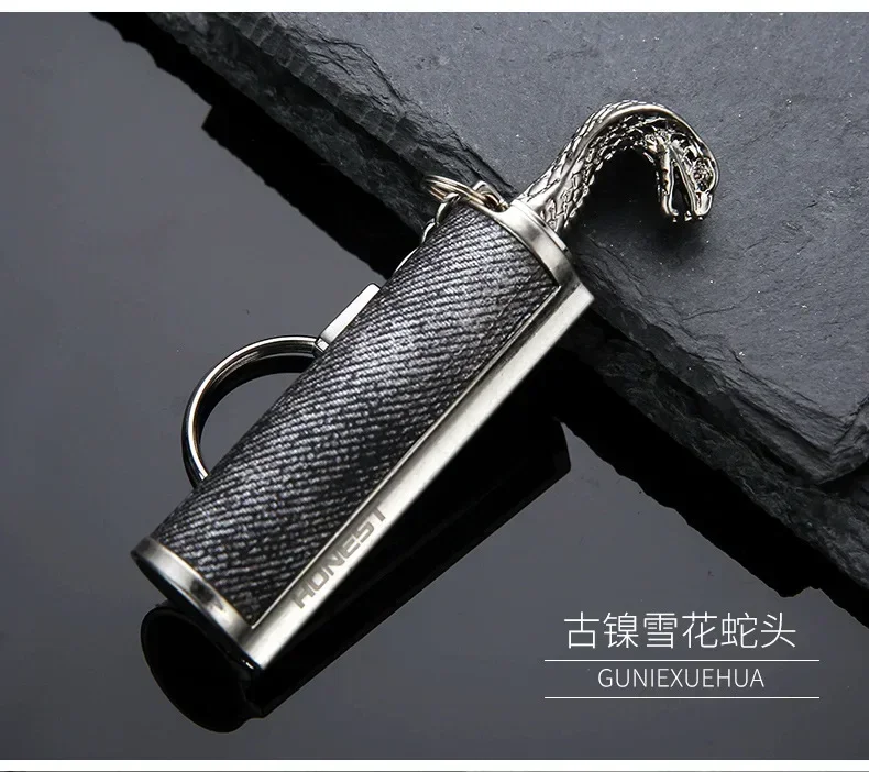 Outdoor Metal Portable Lighter Immortal Fire Starter Matchstick Camping Lighter Waterproof Outdoor Survival Tool