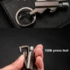 Outdoor Multifunctional Portable Match Keychain, Kerosene Lighter, Metal, Camping Ignition Tool, Men's Gadget