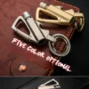 Outdoor Multifunctional Portable Match Keychain, Kerosene Lighter, Metal, Camping Ignition Tool, Men's Gadget