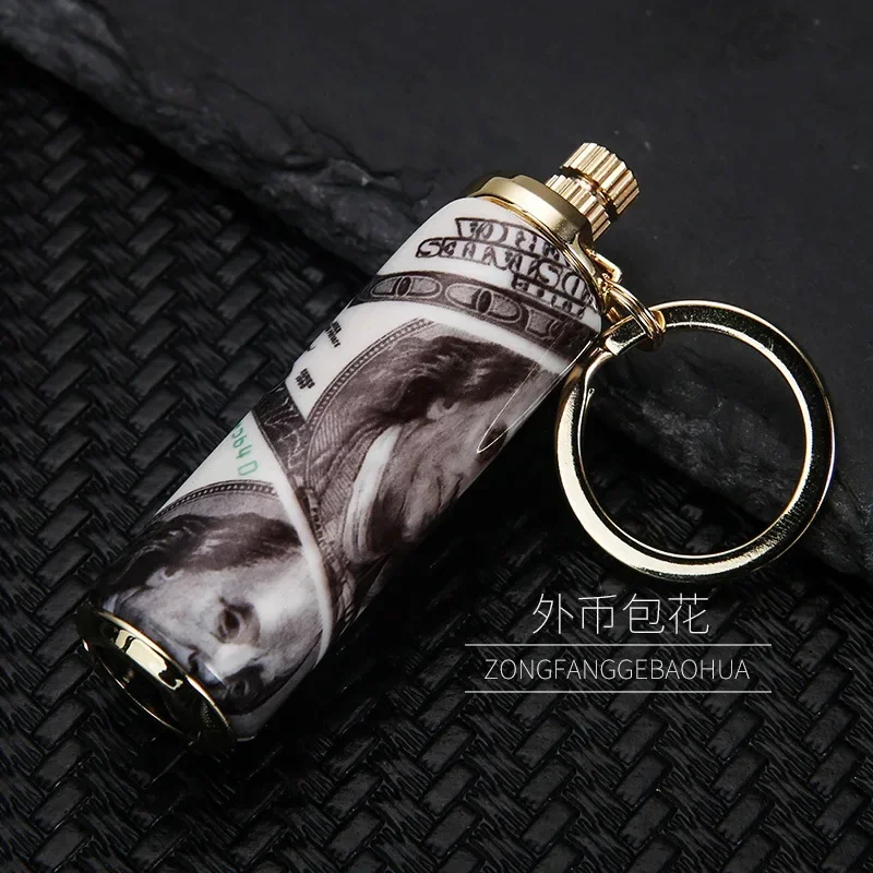 Outdoor Metal Portable Lighter Immortal Fire Starter Matchstick Camping Lighter Waterproof Outdoor Survival Tool