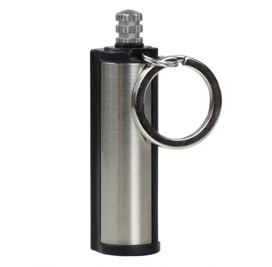 Outdoor Metal Portable Lighter Immortal Fire Starter Matchstick Camping Lighter Waterproof Outdoor Survival Tool