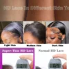 Invisi Strap 360 Full HD Lace Wig 250 Density Curly Glueless Human Hair Wig Chocolate Brown Lace Front Wig Deep Wave Frontal Wig