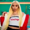 360 Full Lace Wig Human Hair Pre Plucked 613 Blonde Colored Lace Front Wigs Bone Straight Ponytail Human Hair Lace Frontal Wig