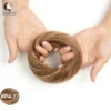 Human Hair Buns Ponytail Hairpiece Brazilian Hair Pieces Bun For Women Scrunchies Updos Donut Chignon 100% Human Hair Extensions