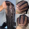 Full Lace Wigs 100% Human Hair Wig For Women Brazilian Straight HD Full Lace Frontal Wig Glueless Wig Ready to Wear Preplucked
