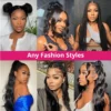 Invisi Strap 360 Full Lace Glueless Body Wave Human Hair Wig Pre Plucked Body Wave Wigs Human Hair 360 Full Lace Wig Human Hair