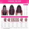 Short Bob Braid Wigs Human Hair Afro Kinky Curly Lace Front Wigs for Women Natural Black 250% Density Brazilian Remy Hair 16inch
