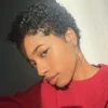 Short Afro Kinky Curly Wigs 100% Human Hair Wig For Women Pixie Cut Wig Deep Wave Water Wave Short Wig Full Machine Made Wig