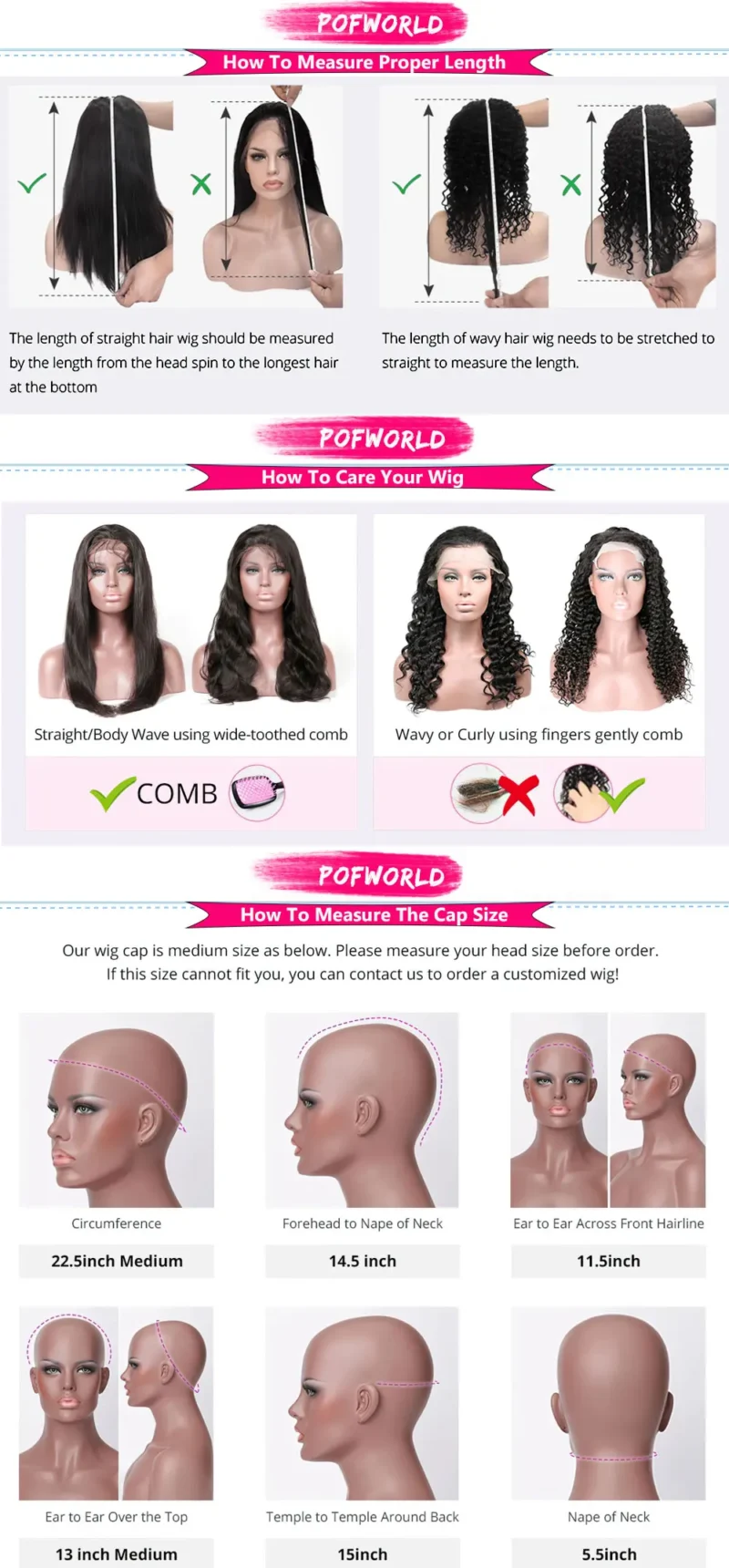 Kinky Straight 13x6 HD Lace Frontal Wig Invisible Drawstring Strap 360 Full Lace Glueless Wig 30 Inch Lace Front Wigs Human Hair