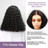 Wear And Go 100 Half Bob Wigs Human Hair 13x6 Glueless Lace Front Braided Wig Hd Frontal Kinky Burmese Curly Bob Deep Wave Water