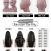 Short Finger Wave Wig Human Hair Wig For Women Brown Short Ocean Wave Wig Pixie Cut Wigs for Woman Natural Color