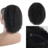 Maxine Afro Kinky Curly Drawstring Ponytail Hair Extensions Indian 100% Remy Human Hair Afro Curly Clip in Human Hair Extensions