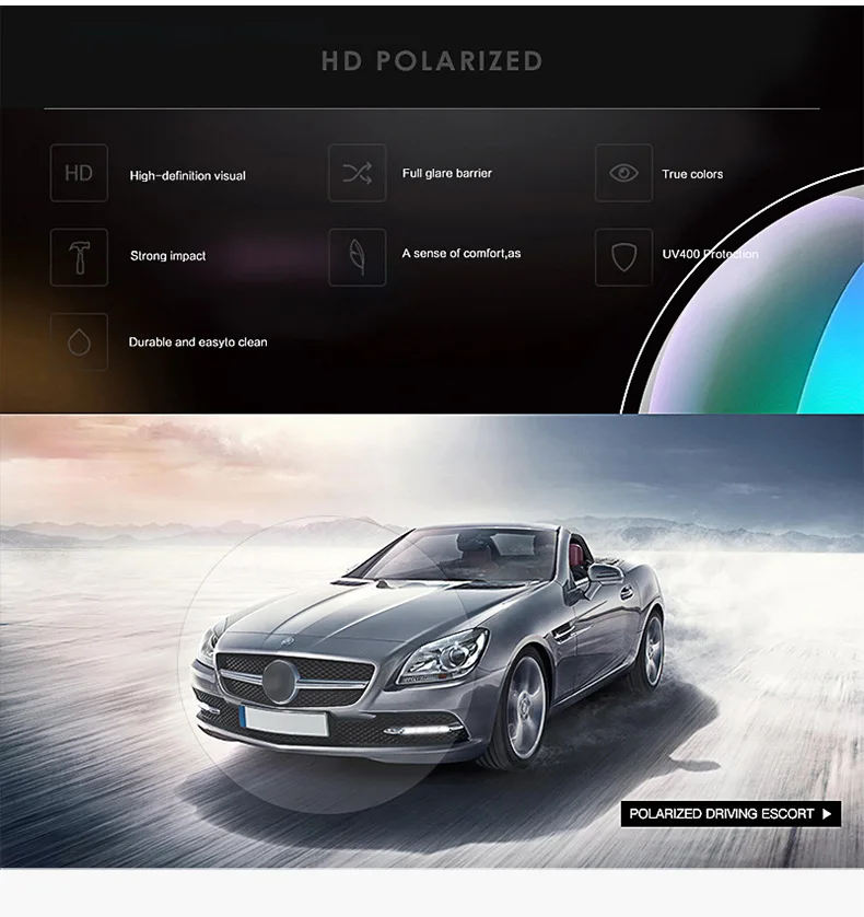 Men's Polarized Fishing Sunglasses With Glasses Chain For Men Women Driving Hiking Sun Glasses Fishing  UV400 Eyewear