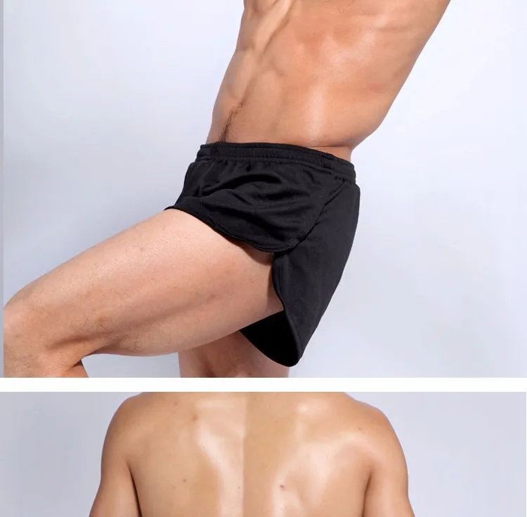 SEOBEAN MENS SPORTS RUNNING TRAINING SPRINT SHORTS