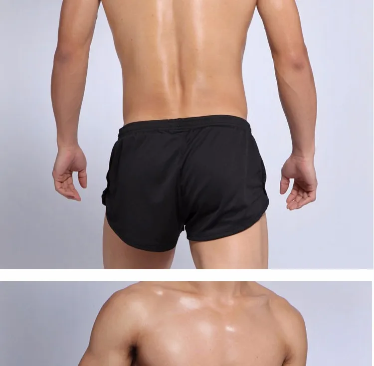 SEOBEAN MENS SPORTS RUNNING TRAINING SPRINT SHORTS