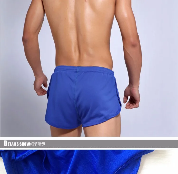 SEOBEAN MENS SPORTS RUNNING TRAINING SPRINT SHORTS