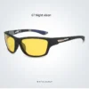 Men's Polarized Fishing Sunglasses With Glasses Chain For Men Women Driving Hiking Sun Glasses Fishing  UV400 Eyewear