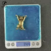 Antique Copper Cartoon Kung Fu Cat Statue Desktop Ornaments Metal Brass Animal Figurines Miniatures Home Decorations Accessories