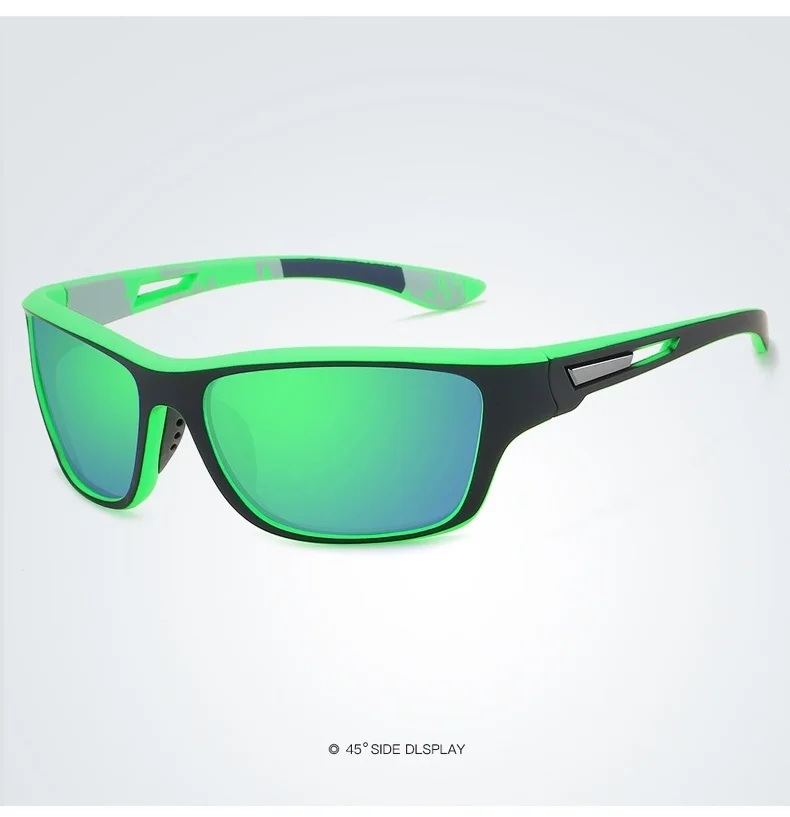 Men's Polarized Fishing Sunglasses With Glasses Chain For Men Women Driving Hiking Sun Glasses Fishing  UV400 Eyewear