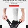 1PC Adjustable Ankle Support Pad Ankle Sleeve Pressure Anti-Spinning Elastic Breathable Support Fitness Sports Safety Prevention