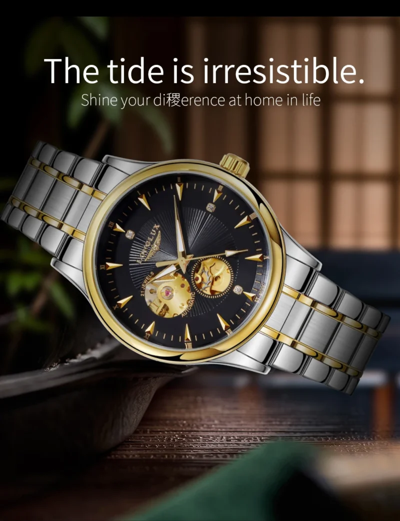 S0afcb4b3f5164f8eb5b76b5d917bf7c0V.webp LONGLUX Men automatic mechanical watch elegant luxury watches waterproof skeleton business wholesale stainless steel gift watch