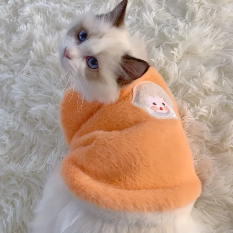 S0c0aaa6b9e8649498e2ecfa693f90432X.webp Cats Accessories Pets Warm Kittens Clothes for Winter Kitten Small Kitten Stuff Apparels Cooling Clothing Dog´s Sweater Vests