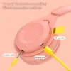 Y08 Wireless Bluetooth Headphone  Macaron Headphones Stereo Headband Gaming Headset with Mic Gamer Girl Gift for Mobile Tablet