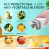 S0e1ea2748fdd43c4b93d82b6d1e72ae9P.webp 6 Blades Electric Juicer Cup 2 Cups For Travel Portable Juicer Mixer Usb Charge Fresh Fruit Juice Personal Blender Smoothie