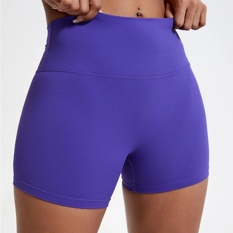 S10df0b1e21eb430b82431a41e93c83d2E.webp Hearuisavy Running Sports Shorts Women Buttock Lift Gym Leggings Women Cycling Slim Fit Workout Shorts High Waist Yoga Shorts