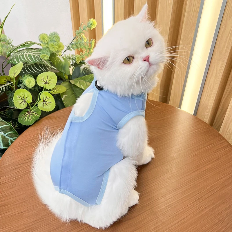 Cats Surgery Recovery Suit for Small Medium Dog Cat Vest  Pet Shirt Soft Pajama After Surgery Wear Recovery Clothes Anti Licking