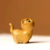 Charming Wooden Kitten Figurine Handcrafted Cat Decor for Home Perfect Gift Idea Cat Figurine Cat Accessories Decoration Crafts
