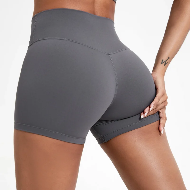 S23d0b3c40ddc4d9581852ed1061cc0aeM.webp Hearuisavy Running Sports Shorts Women Buttock Lift Gym Leggings Women Cycling Slim Fit Workout Shorts High Waist Yoga Shorts