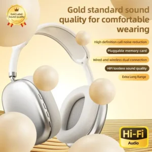 P9 Wireless Bluetooth Headset Outdoor Sports Gaming Wireless Headphones with Mic Noise Cancelling Earbuds Bluetooth Earphones