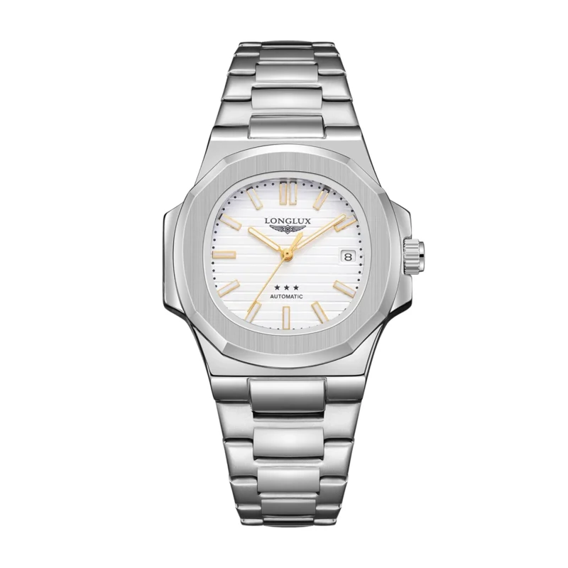 S2b46ac2871e1436ca4328bafcb21cb3ax.webp LONGLUX automatic watch business luxury mechanical wristwatches wholesale steel date waterproof mens watch men gift