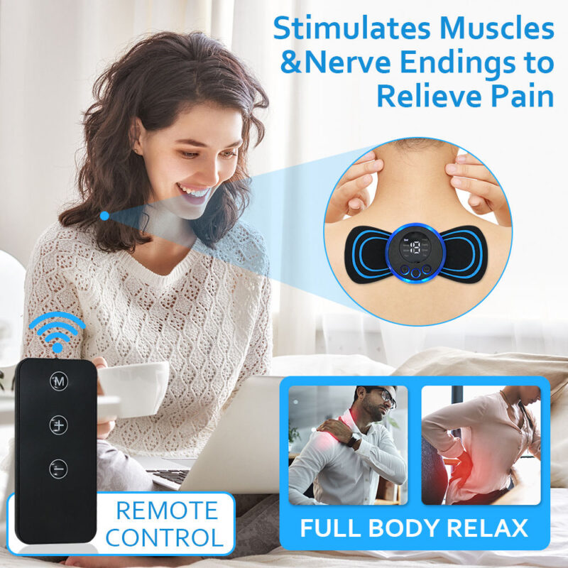 S4eef71e4cbcf49d0b0d2e30710934731h.jpg Electric Neck Massager EMS Muscle Massage Stimulator Low Frequency Instrument Back Cervical Calf Patches Pain Joints Mini Device