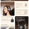2025 New 5.3 Foldable Wireless Bluetooth Headsets Headset Gamer Choice Retro Over Ear Headphones DJ Stereo Sounds Bluetooth