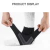1PC Adjustable Ankle Support Pad Ankle Sleeve Pressure Anti-Spinning Elastic Breathable Support Fitness Sports Safety Prevention