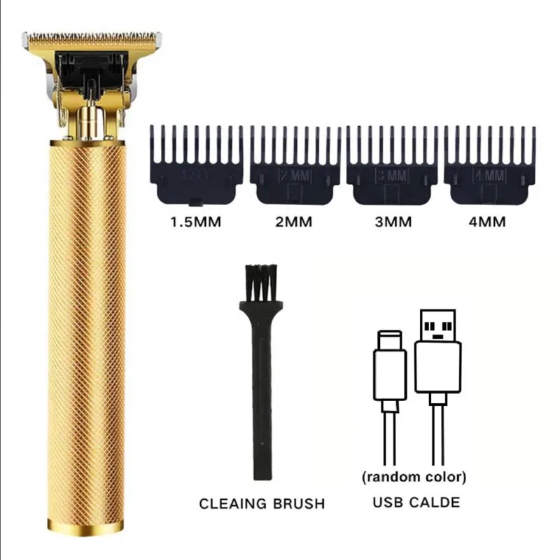 Professional Hair Clipper and Trimmer Set Men Electric Razor Shavers Beard Trimmer Rechargeable Barber Clippers Haircut Kit