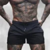 NEW Sports Trendy Quick-drying Three-point Pants Elastic Thin Running shorts Track And Field Training Pants Fitness Beach Shorts