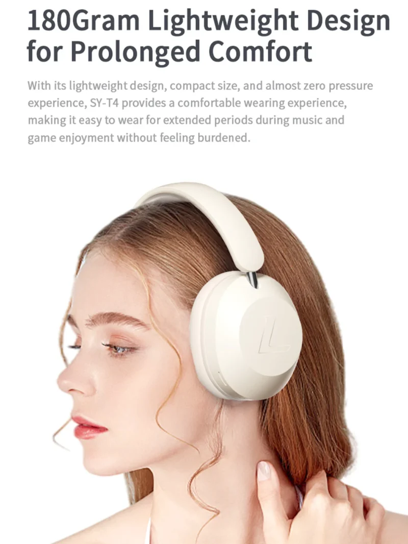 Over-ear Bluetooth headphones, high-quality wireless calls, long-life sports, gaming and music listening Bluetooth headphones