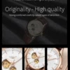 LONGLUX automatic watch elegant style wholesale mechanical wristwatches skeleton rome waterproof  mens watch men gift