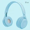 Y08 Wireless Bluetooth Headphone  Macaron Headphones Stereo Headband Gaming Headset with Mic Gamer Girl Gift for Mobile Tablet